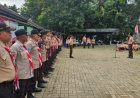 Bentuk Generasi Muda Yang Berkarakter Dan Berwawasan Kebangsaan, Koramil 0111/Pagelaran Gelar Kegiatan Diklatsar Pramuka Saka Wira Kartika