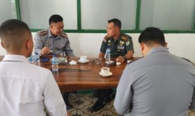 Dandim 0601/Pandeglang, Terima Kunjungan Karutan Kelas IIB Pandeglang