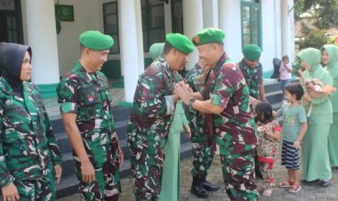 Tradisi Pisah Sambut Dandim 0601/Pandeglang