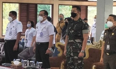 Mengadapi Ancaman Megathrust, Dandim 0601/Pdg Hadiri Kegiatan Sosialisasi Informasi Gempa Bumi Dan Tsunami