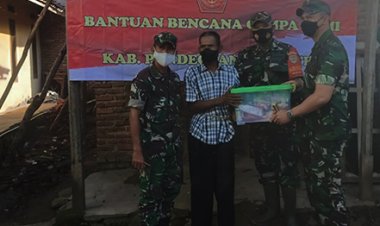 Kodim 0601/Pandeglang Gelar Tradisi Pisah Sambut Komandan Kodim