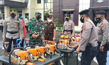 Dandim 0601/Pandeglang Hadiri Apel Gelar Pasukan Kesiapsiagaan Bencana