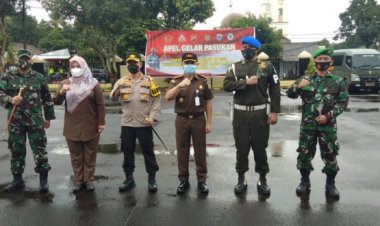 Dandim 0601/ Pandeglang Hadiri Apel Gelar Pasukan Operasi Lilin Kalimaya 20202020