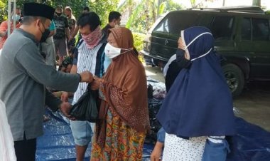 Sambut Hari Raya Idul Adha 1442 H, Dandim 0601/Pandeglang Serahkan Hewan Qurban