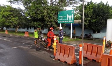 Jelang Akhir Tahun, Personil Kodim 0601/ Pdg Bantu Perketat Pengamanan Area PLTU Banten 2 Labuan