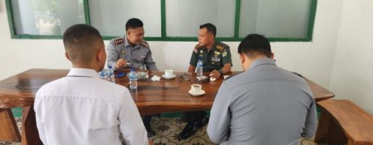 Dandim 0601/Pandeglang, Terima Kunjungan Karutan Kelas IIB Pandeglang