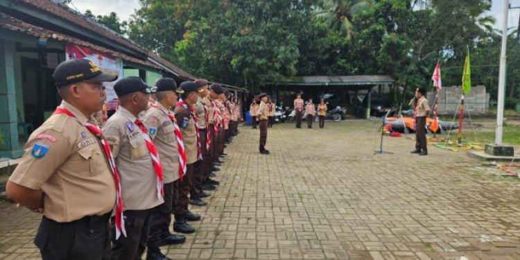 Bentuk Generasi Muda Yang Berkarakter Dan Berwawasan Kebangsaan, Koramil 0111/Pagelaran Gelar Kegiatan Diklatsar Pramuka Saka Wira Kartika