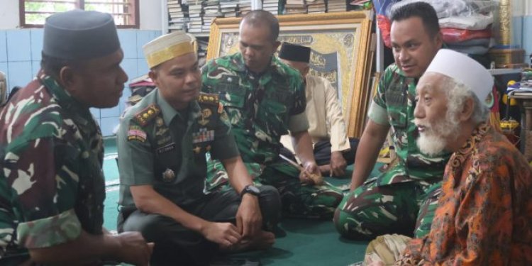 Dandim 0601/Pandeglang, Jalin Silaturahmi dengan Ulama Besar di Pandeglang