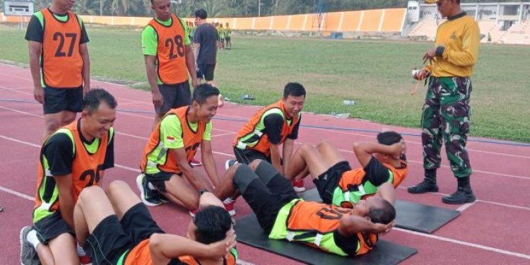 Uji Kemampuan Fisik Prajurit, Kodim 0601/Pandeglang Gelar Tes Garjas Periodik II TA. 2023