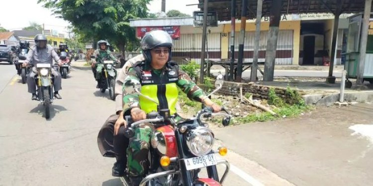 Dandim 0601/Pandeglang, Dampingi Abah Danrem Lakukan Monitoring Diwilayah Kodim 0601/Pandeglang