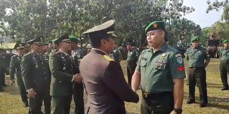 49 Anggota Kodim 0601/Pandeglang Naik Pangkat, Danrem 064/Maulana Yusuf Berikan Ucapan Selamat