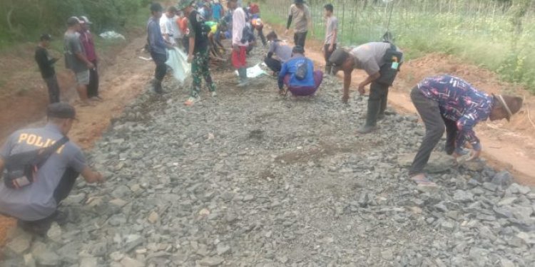 Di hari Kelima Pelaksaan TMMD Ke-117 Kodim 0601/Pandeglang Sudah Terlihat Hasilnya