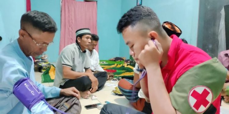 Tim Keslap TMMD 117 Kodim 0601/Pandeglang, Berikan Layanan Kesehatan Bagi Warga