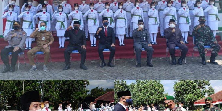Makodim 0601/Pandeglang, Jadi saksi Bisu Pengukuhan Paskibra Tahun 2021