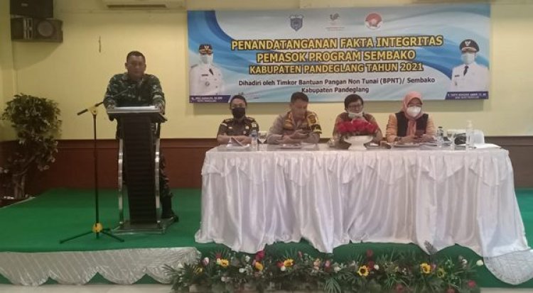 Letkol Kav Dedi Setiadi : BPNT Adalah Milik Rakyat, Laporkan Temuan Sekecil Apapun