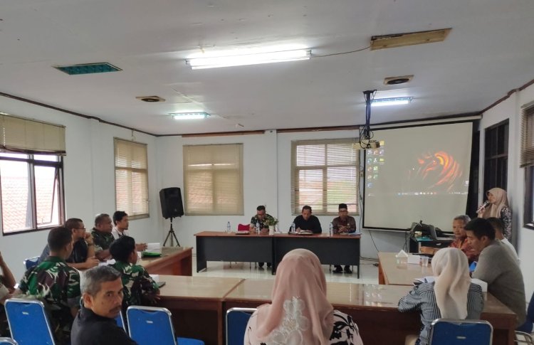 Kodim 0601/Pandeglang dan Pemda Rencanakan Sasaran TMMD Ke-126 Tahun Anggaran 2025 Kab. Pandeglang