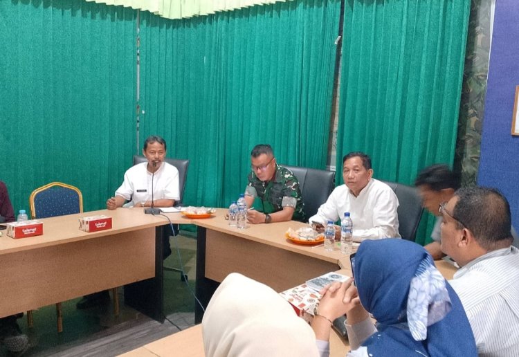 Dandim 0601/Pandeglang Pimpin Rapat Koordinasi Program Makan Bergizi Gratis (MBG) di Kabupaten Pandeglang