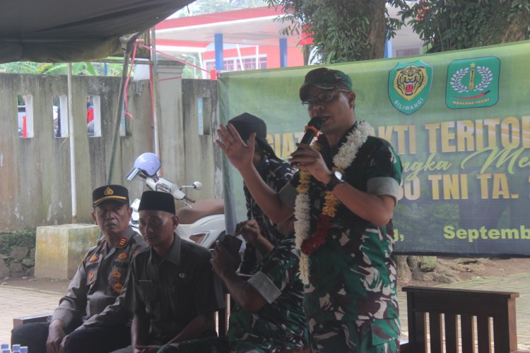 Kodim 0601/Pandeglang Gelar Kegiatan Bakti Teritorial Prima dalam Rangka Memperingati HUT Ke-80 TNI di Kelurahan Cigadung