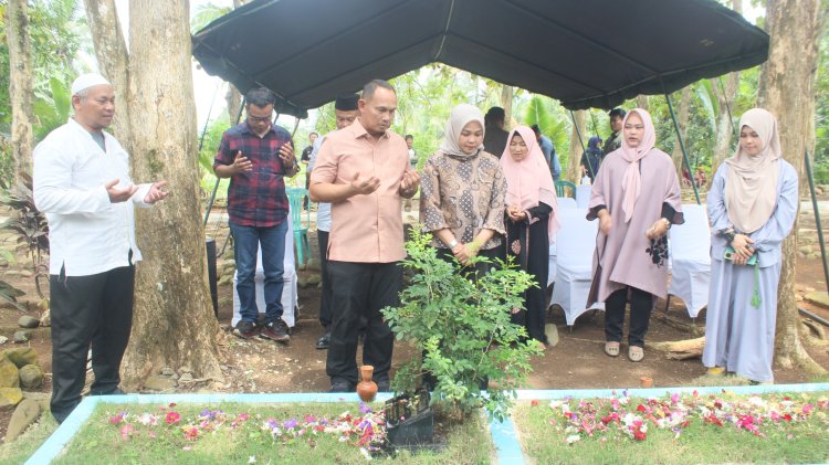 Danrem 064/MY Brigjen TNI Edi Saputra, S.I.P., M.Han. Awali Tugas dengan Silaturahmi ke Keluarga Pangdam III/Siliwangi dan Ziarah ke Makam Orang Tua Pangdam di Pandeglang