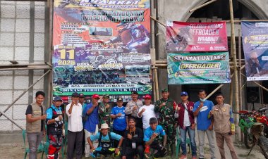 Sinergi TNI dan Masyarakat: Koramil 0109/Munjul Hadiri Acara Bakti Sosial Pembangunan Masjid At-Taqwa Bersama Komunitas Offroader Tajur