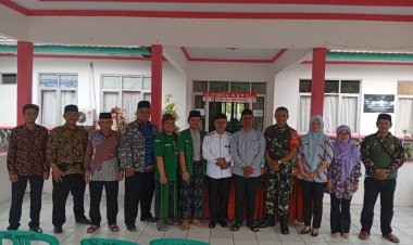 Danramil 0106/Menes Hadiri Rapat Persiapan Hari Santri Nasional Tingkat Kecamatan Menes Tahun 2025