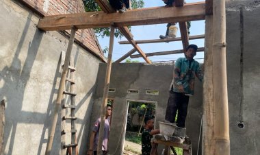 Hari ke-12 Pelaksanaan, Satgas TMMD ke-126 Kodim 0601/Pandeglang Capai Progres 45% dalam Perehaban Rumah Layak Huni (RLTH)