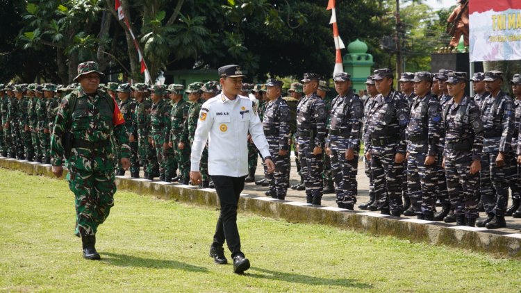 Upacara Pembukaan TMMD ke-126 Tahun Anggaran 2025 Resmi Dimulai di Pandeglang