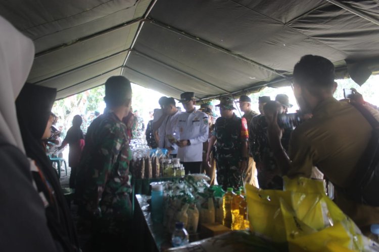 TMMD ke-126 Kodim 0601/Pandeglang Resmi Dibuka, Dimeriahkan dengan Bazar UMKM dan Pengobatan Gratis