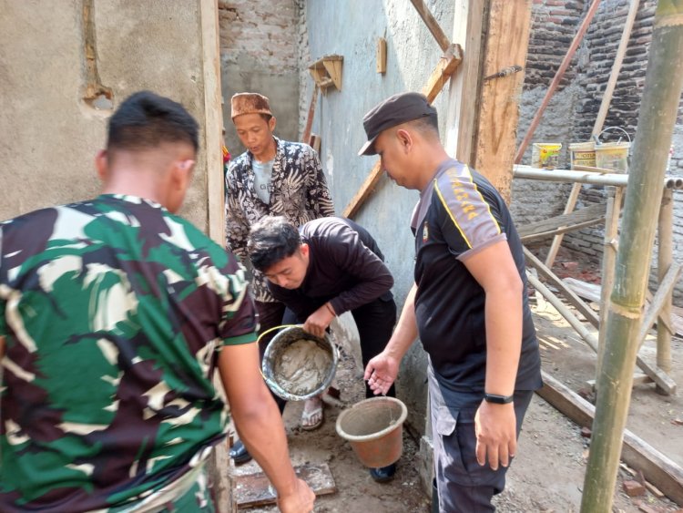 Satgas TMMD ke-126 Kodim 0601/Pandeglang Capai Progres 40% dalam Perehaban Rumah Layak Huni (RLTH) di Hari ke-11 Pelaksanaan
