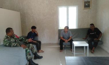 Kegiatan Komunikasi Sosial Babinsa Koramil 0102/Cadasari di Wilayah Desa Koroncong
