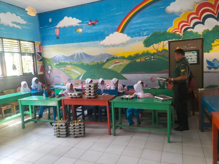 LAKSANAKAN PENDAMPINGAN PROGRAM MAKAN BERGIZI GRATIS (MBG) DI WILAYAH KECAMATAN CARITA