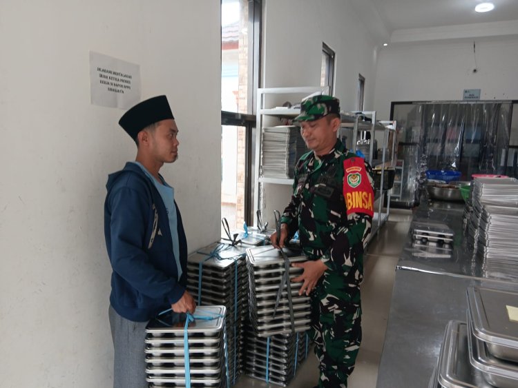 BABINSA KORAMIL 0105/MANDALAWANGI MONITORING PROGRAM MAKAN BERGIZI GRATIS (MBG) DI WILAYAH KECAMATAN MANDALAWANGI