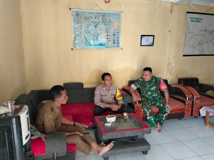 Kegiatan Komunikasi Sosial Babinsa Koramil 0102/Cadasari