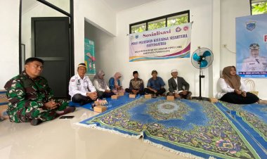 Babinsa Koramil 0104/Cimanuk Hadiri dan Dukung Pembinaan serta Pembentukan PATBM di Kecamatan Cipeucang