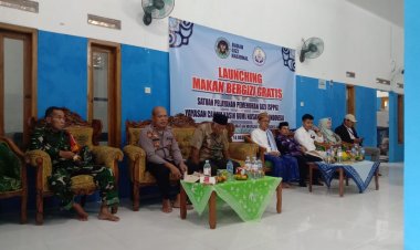 Danramil 0109/Munjul Hadiri Grand Launching MBG SPPG Desa Gunung Batu