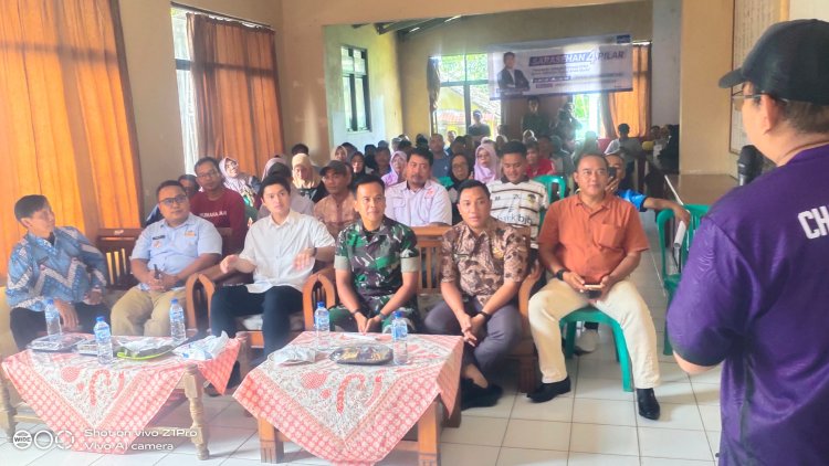 Babinsa Koramil 0104/Cimanuk Hadiri Kunjungan Kerja KONI Kabupaten Pandeglang di Aula Kecamatan Cimanuk