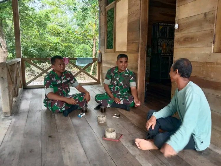 KEGIATAN KOMUNIKASI SOSIAL (KOMSOS) BABINSA KORAMIL 0115/CIMANGGU