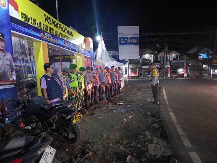 APEL GABUNGAN PAM PELAYANAN NATAL 2025 DAN TAHUN BARU 2026 DI POS PAM NATARU MENGGER