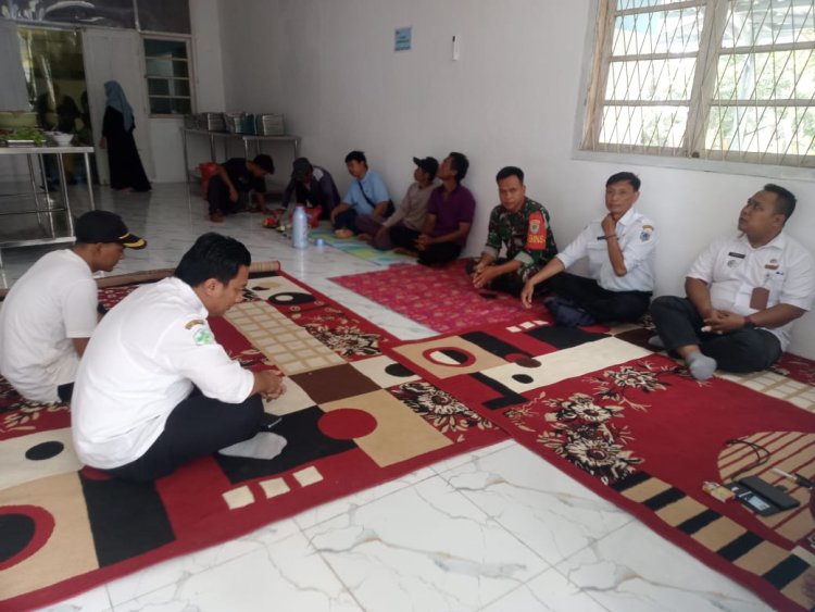 BABINSA KORAMIL 0104/CIMANUK HADIRI DAN DAMPINGI KEGIATAN DI DAPUR YAYASAN CITRA BAKTI BANTEN