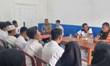 Babinsa Koramil 0116/Cikeusik Dampingi Kegiatan Perekrutan Karyawan SPPG Program MBG di Wilayah 3T