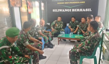 Koramil 0111/Pagelaran Laksanakan Verifikasi dalam Rangka Serah Terima Jabatan Danramil