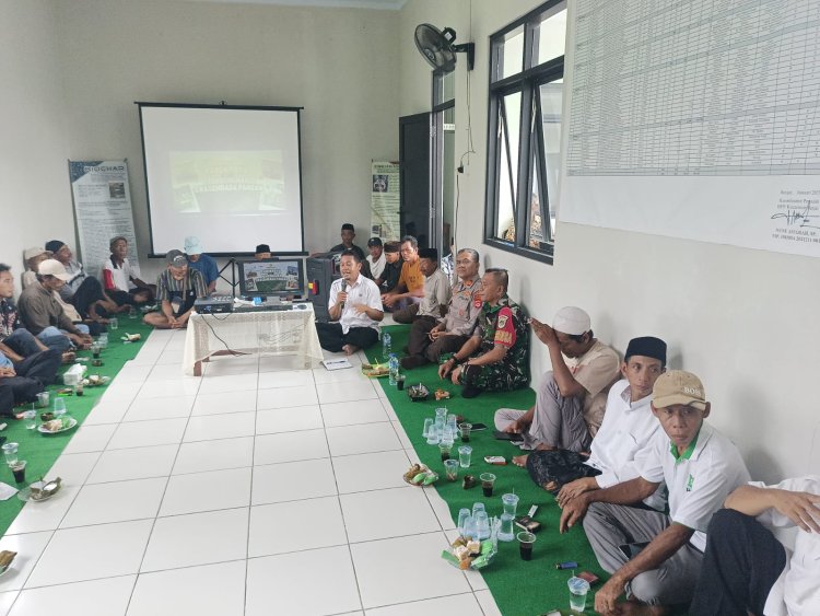 Serka H. Situmorang Babinsa Koramil 0103/Banjar Hadiri Zoom Meeting Tasyakuran Keberhasilan Swasembada Pangan Nasional