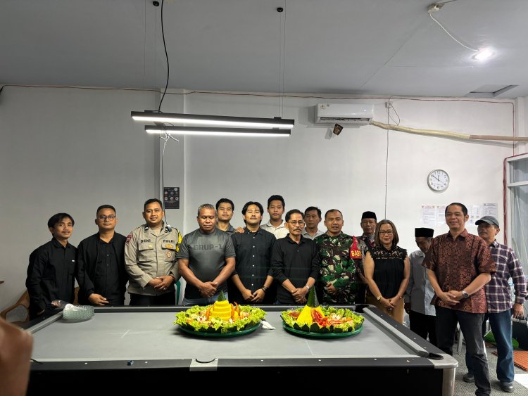 BABINSA KELURAHAN KABAYAN HADIRI PEMBUKAAN SARANA OLAHRAGA BILIARD “RHINO’S TF BILIARD”