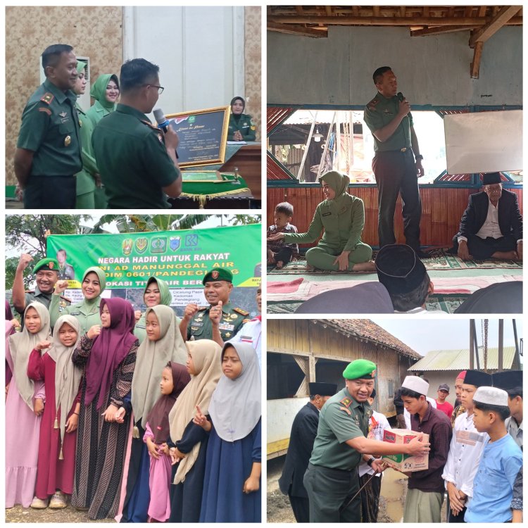 DANREM 064/MY LAKSANAKAN KUNJUNGAN KERJA KE KODIM 0601/PANDEGLANG