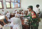 Babinsa Koramil 0102/Cadasari Dampingi Penyaluran Makanan Bergizi (MBG) di SPPG Yayasan PRIMA LAND PEDULI UMAT