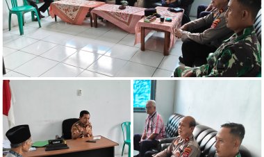 KORAMIL 0109/MUNJUL – KODIM 0601/PANDEGLANG  Babinsa Koramil 0109/Munjul Hadiri Musyawarah Klarifikasi Data Tanah Urug di Desa Gunung Batu