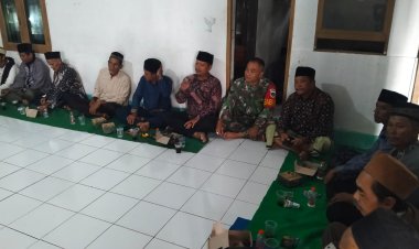 Koramil 0111/Pagelaran – Kodim 0601/Pandeglang  Babinsa Koramil 0111/Pagelaran Hadiri Pengajian Bulanan MUI Kecamatan Pagelaran di Desa Bulagor
