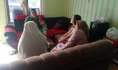 Kopka Syahrul Melaksanakan Kegiatan Komsos Babinsa Koramil 0104/Cimanuk