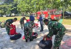 Babinsa Koramil 0103/Banjar Ikuti Pelatihan Pengoperasian Alkap Damkar Bersama BPBD Kabupaten Pandeglang