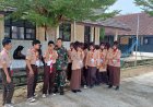 Babinsa Koramil 0111/Pagelaran Berikan Materi Navigasi Darat Kompas kepada Peserta Perjusami di SMKN 9 Pandeglang